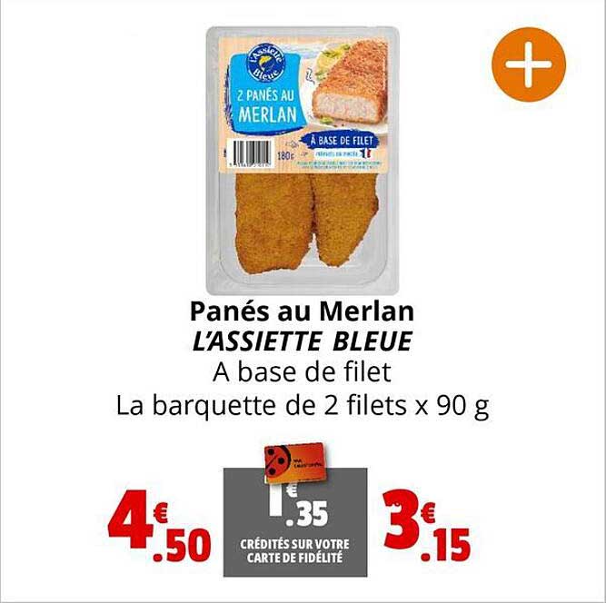 panés au merlan l'assiette bleue