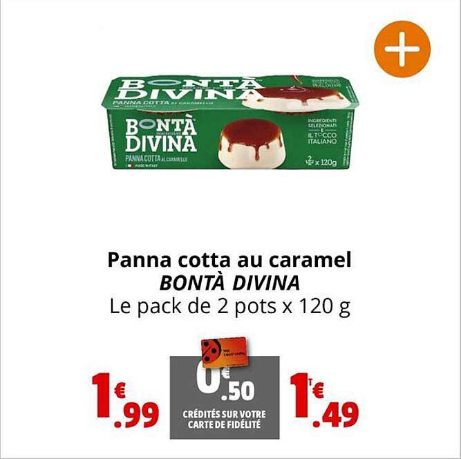 Panna Cotta Au Caramel Bontà Divina