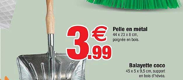 Pelle En Métal, Balayette Coco