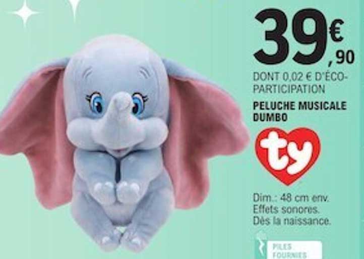 Peluche Musicale Dumbo