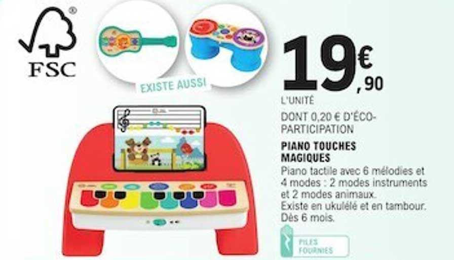 piano touches magiques