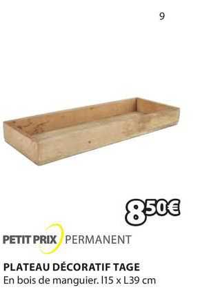 Plateau Décoratif Tage