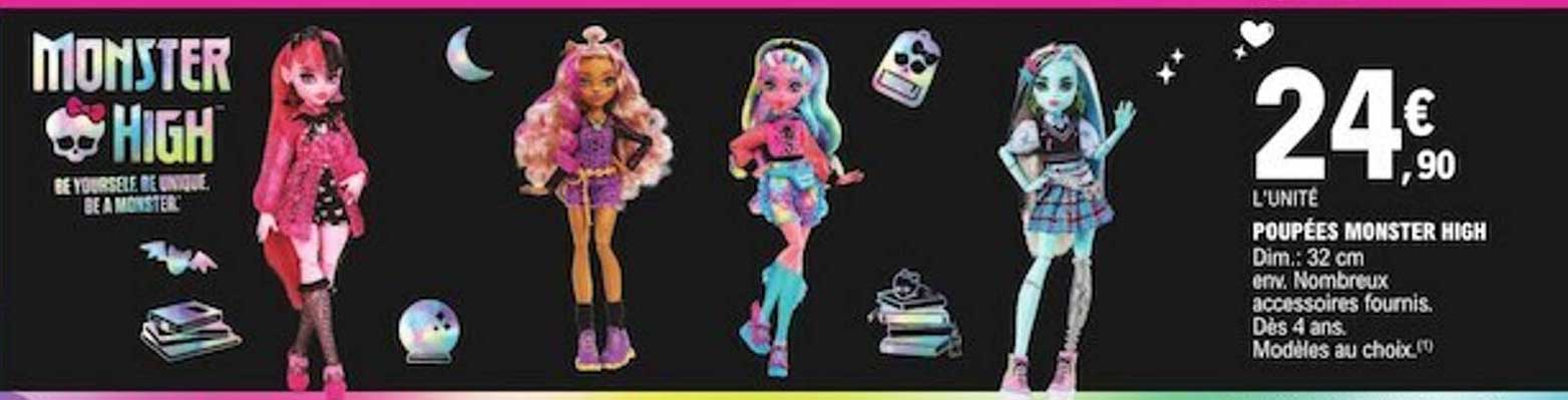 poupées monster high