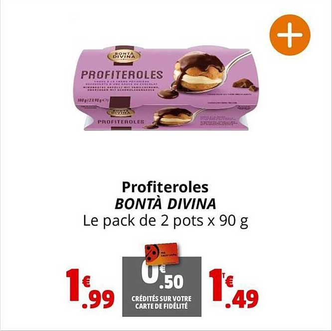 profiteroles bontà divina