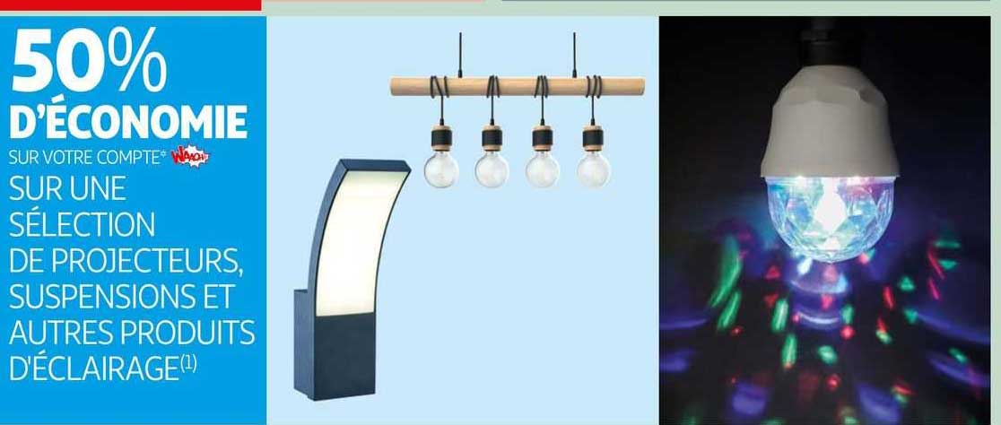 projecteurs, suspensions et autres produits d'éclairage