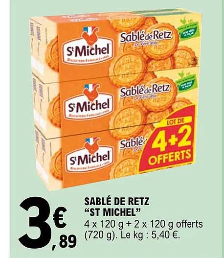 sablé de retz "st michel"