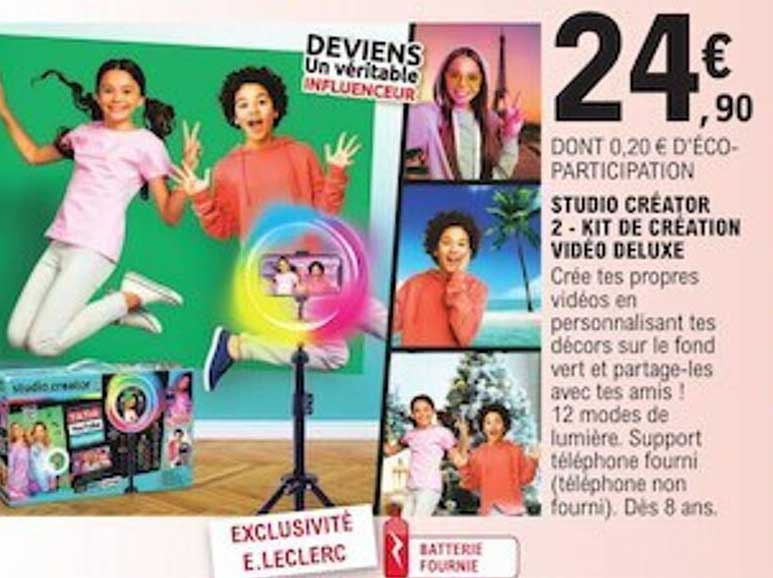 studio créator 2 - kit de création vidéo deluxe