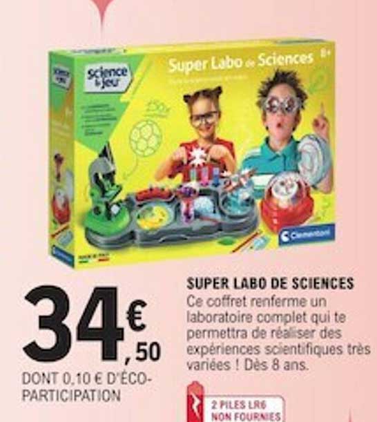 super labo de sciences