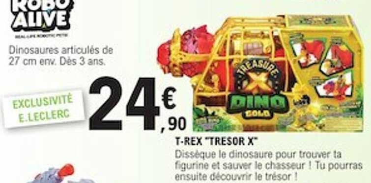 t-rex "trésor x"