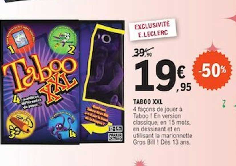 taboo xxl