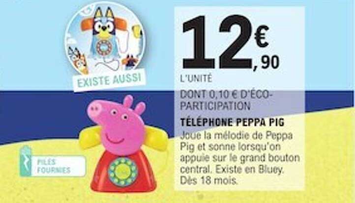 téléphone peppa pig