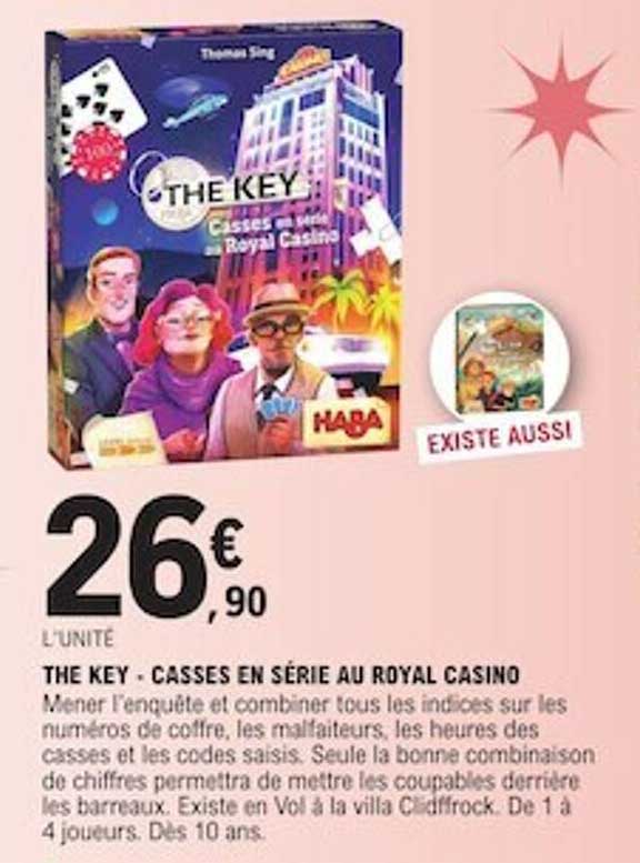 the key - casses en série au royal casino