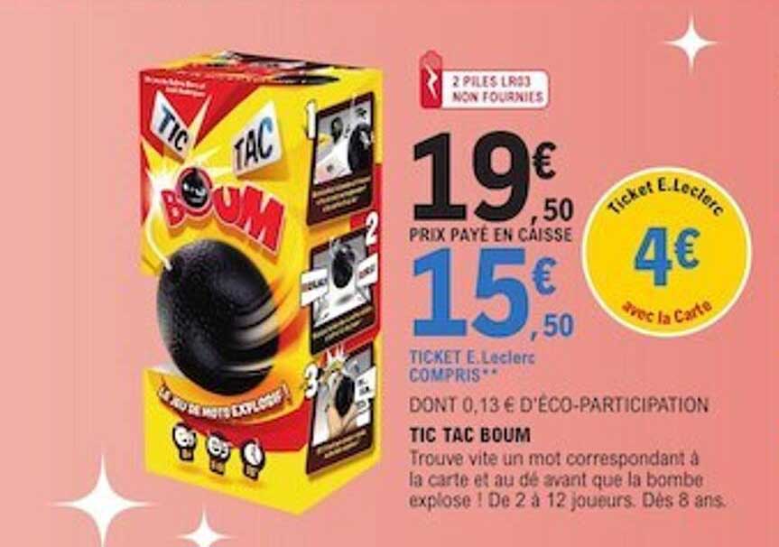 tic tac boum