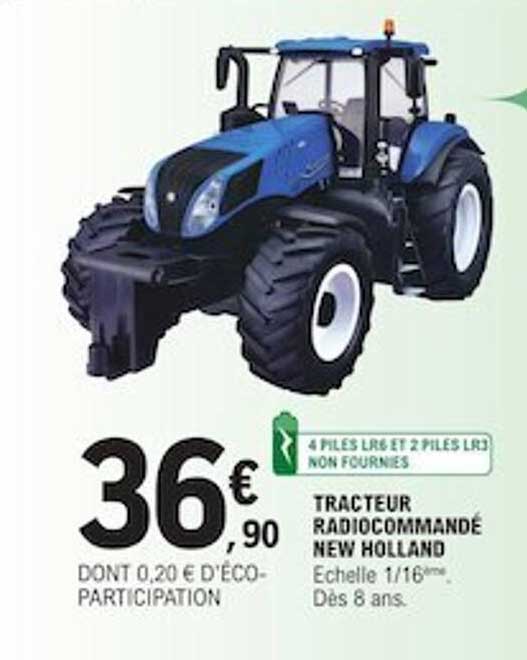 tracteur radiocommandé new holland