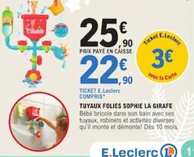 Tuyaux Folies Sophie La Girafe