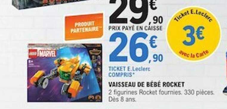 vaisseau de bébé reocket