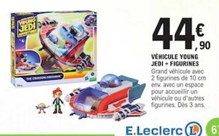 véhicule young jedi + figurines