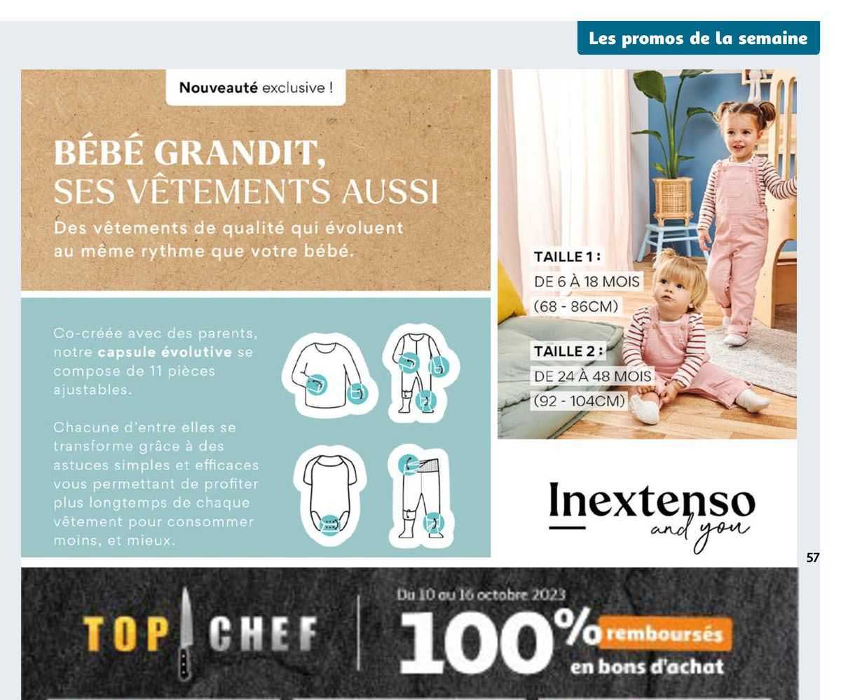 Vêtements Bébé Inextenso