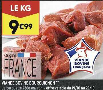 Viande Bovine Bourguignon