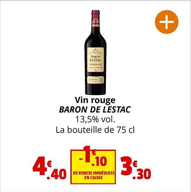 Vin Rouge Baron De Lestac