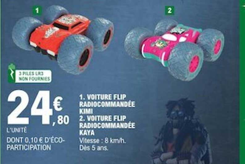 voiture flip radiocommandée kiwi, voiture flip radiocommandée kaya