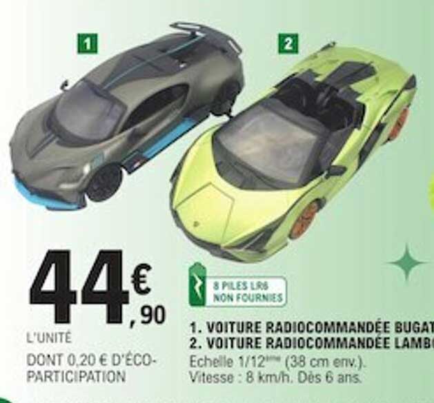voiture radiocommandée bugatti divo, voiture radiocommandée lamborhini sian