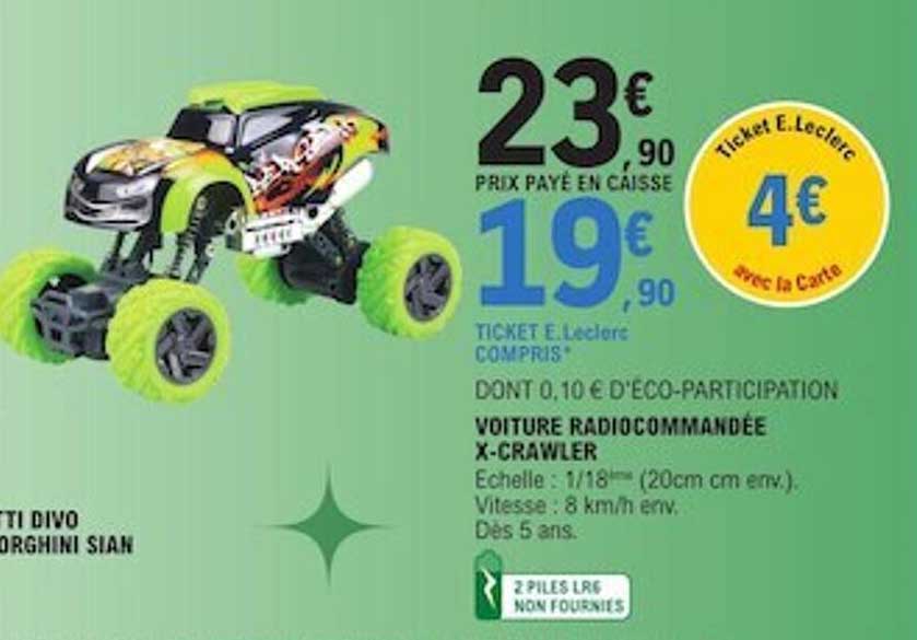 Voiture Radiocommandée X-crawler