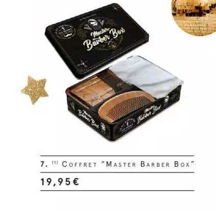 coffret "master barber box"