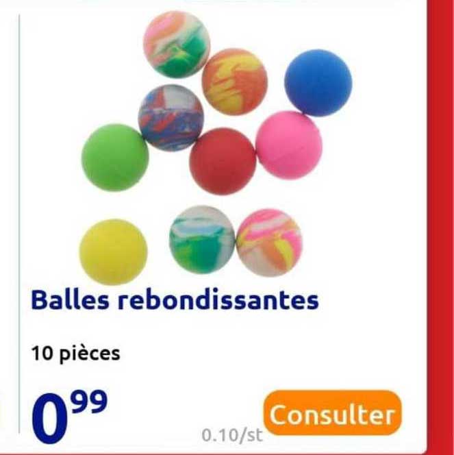balles rebondissantes