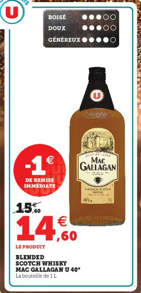 Blended Scotch Whisky Mac Gallagan U 40°