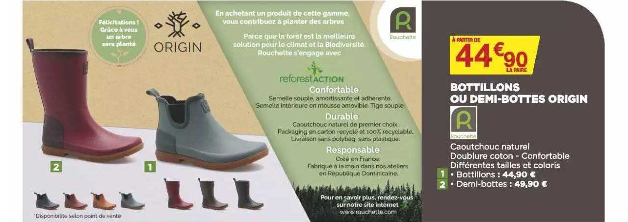 bottillons ou demi-bottes origin