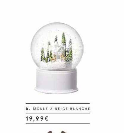 Boule à Neige Blanche