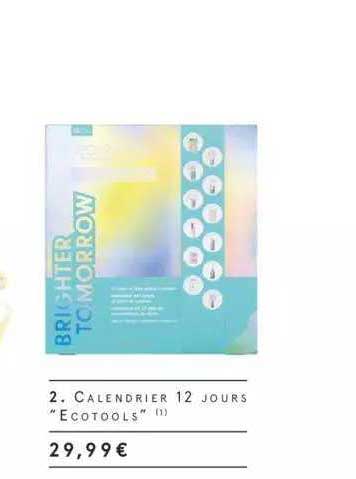 calendrier 12 jours "ecotools"
