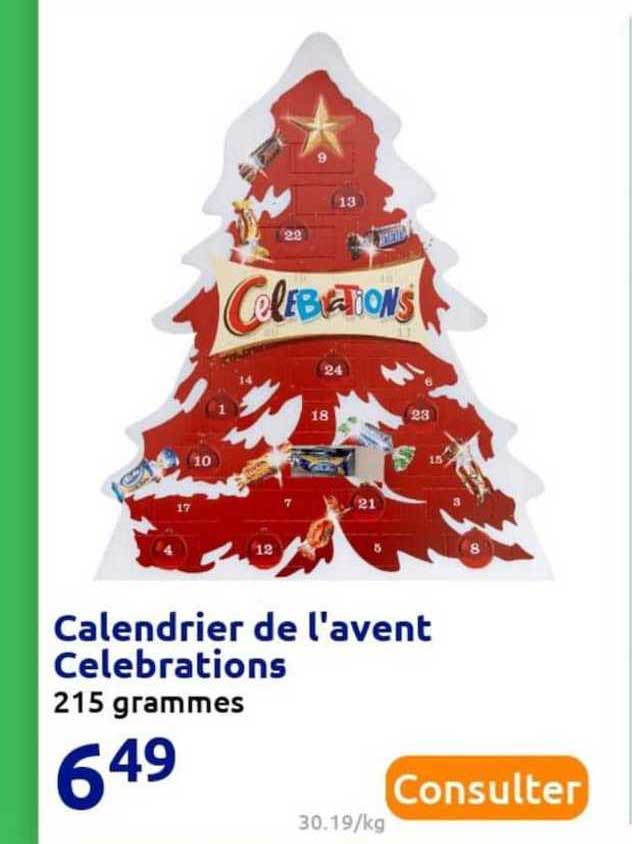 calendrier de l'avent célébrations