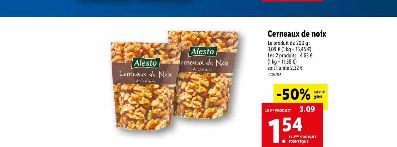 Cerneaux De Noix Alesto