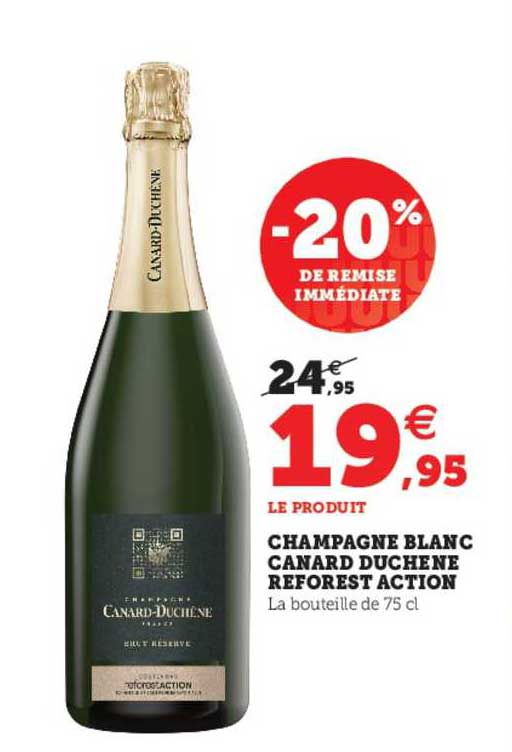champagne blanc canard duchêne reforest action