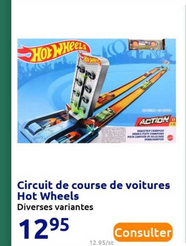 circuit de course de voitures hot wheels