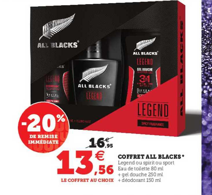 coffret all blacks