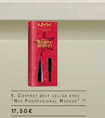 coffret best steller eyes "nyx professional makeup"