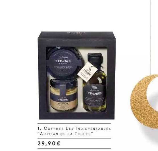 coffret les indispensables "artisan de la truffe"