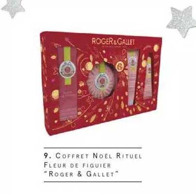 coffret noël rituel fleur de figuier "roger & gallet"