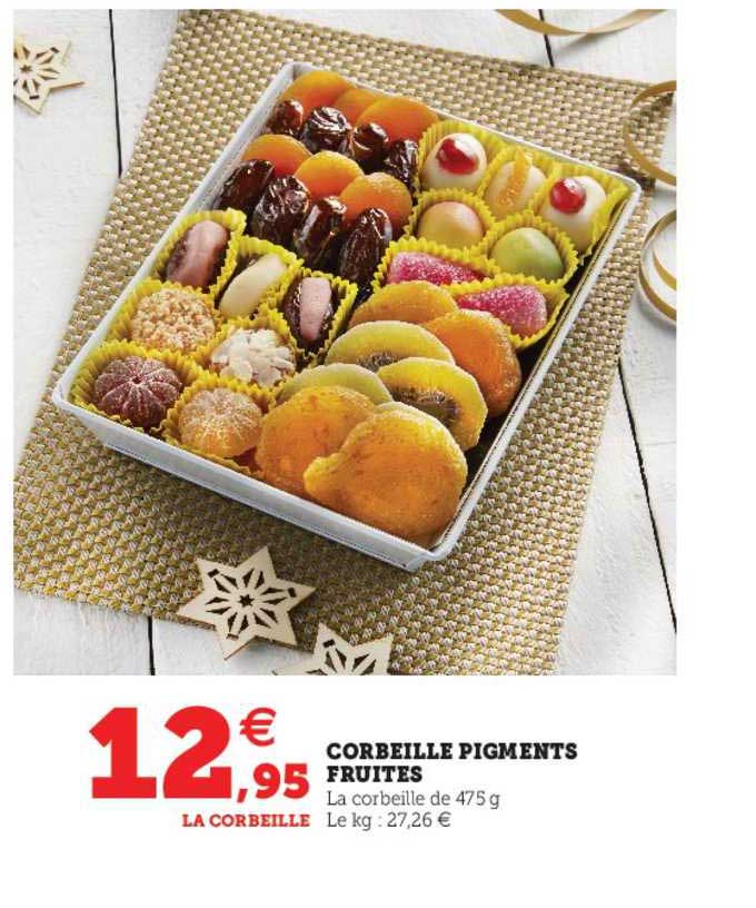 corbeille pigments fruités