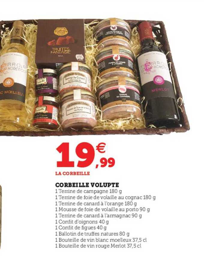 corbeille volupte