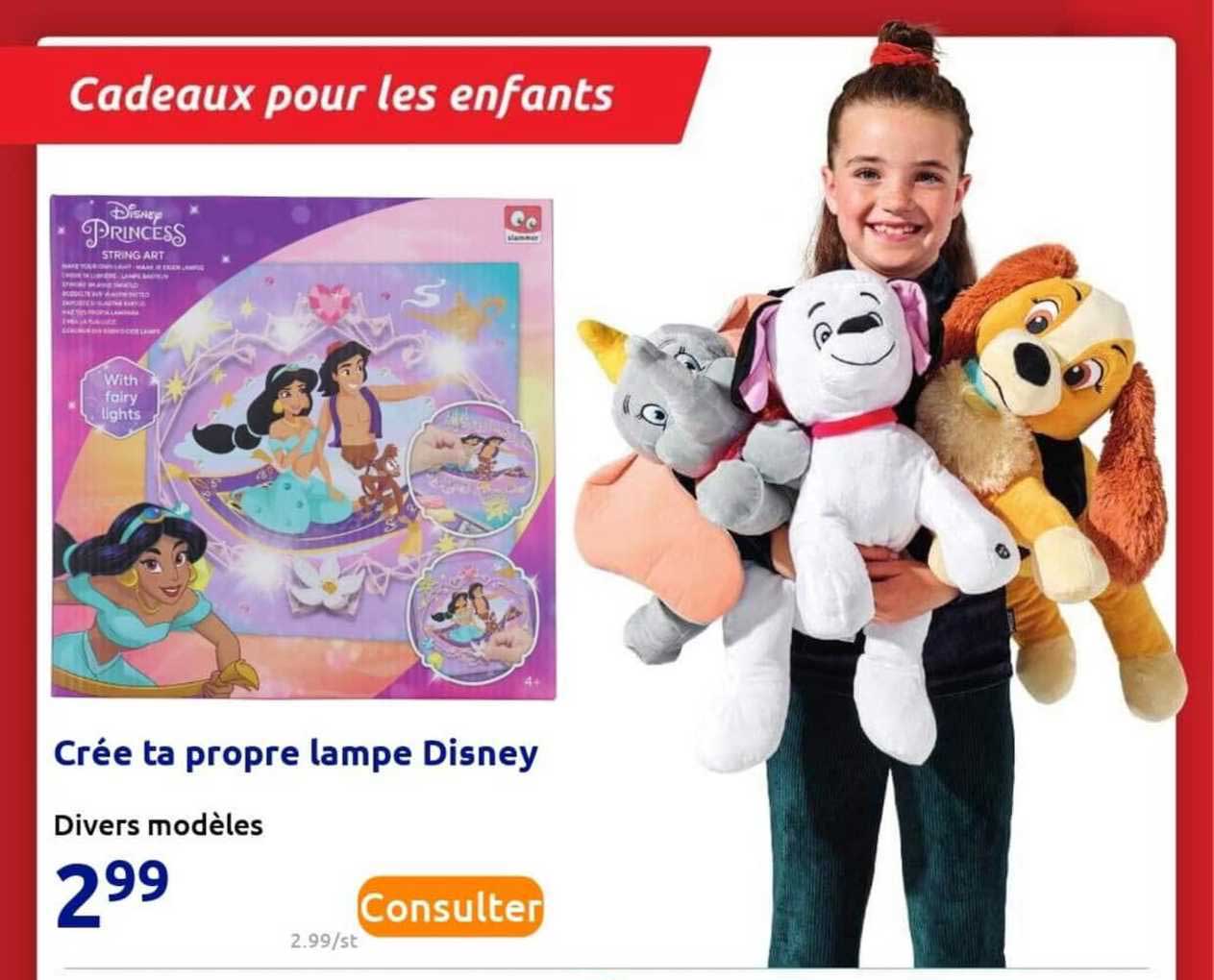 crée ta propre lampe disney