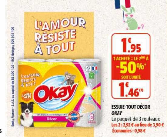 essuie-tout décor okay