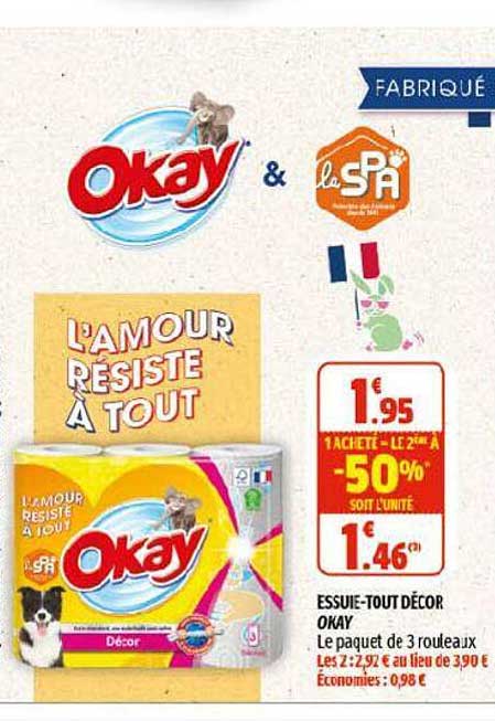 essuie-tout décor okay
