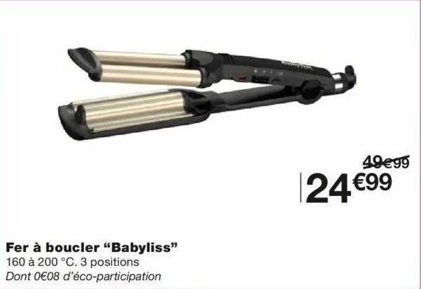fer à boucler "babyliss"
