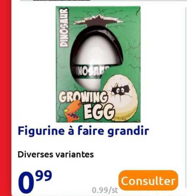 figurine à faire grandir
