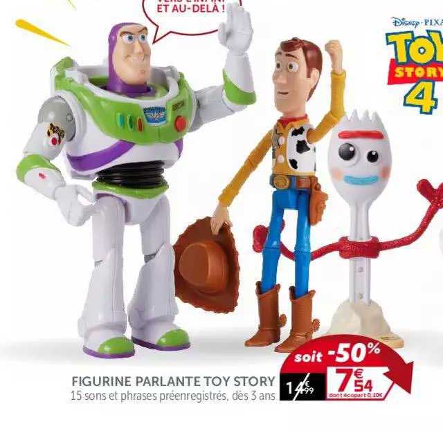figurine parlante toy story