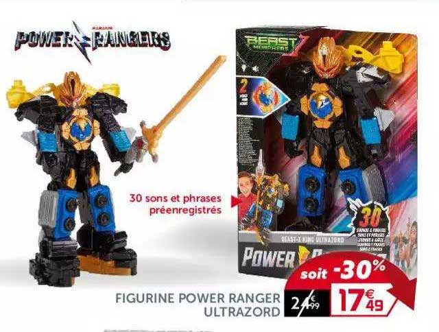 figurine power ranger ultrazord